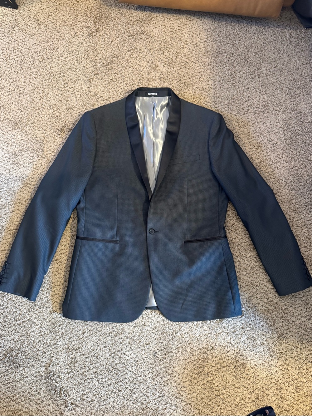 Express Men's Black Suit/Tuxedo Jacket